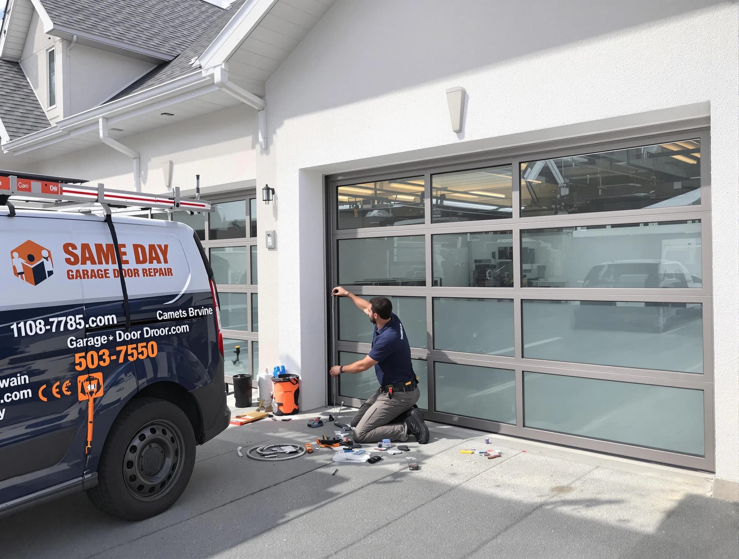 Same-day garage door repair service by Plain City Garage Door Repair in Plain City