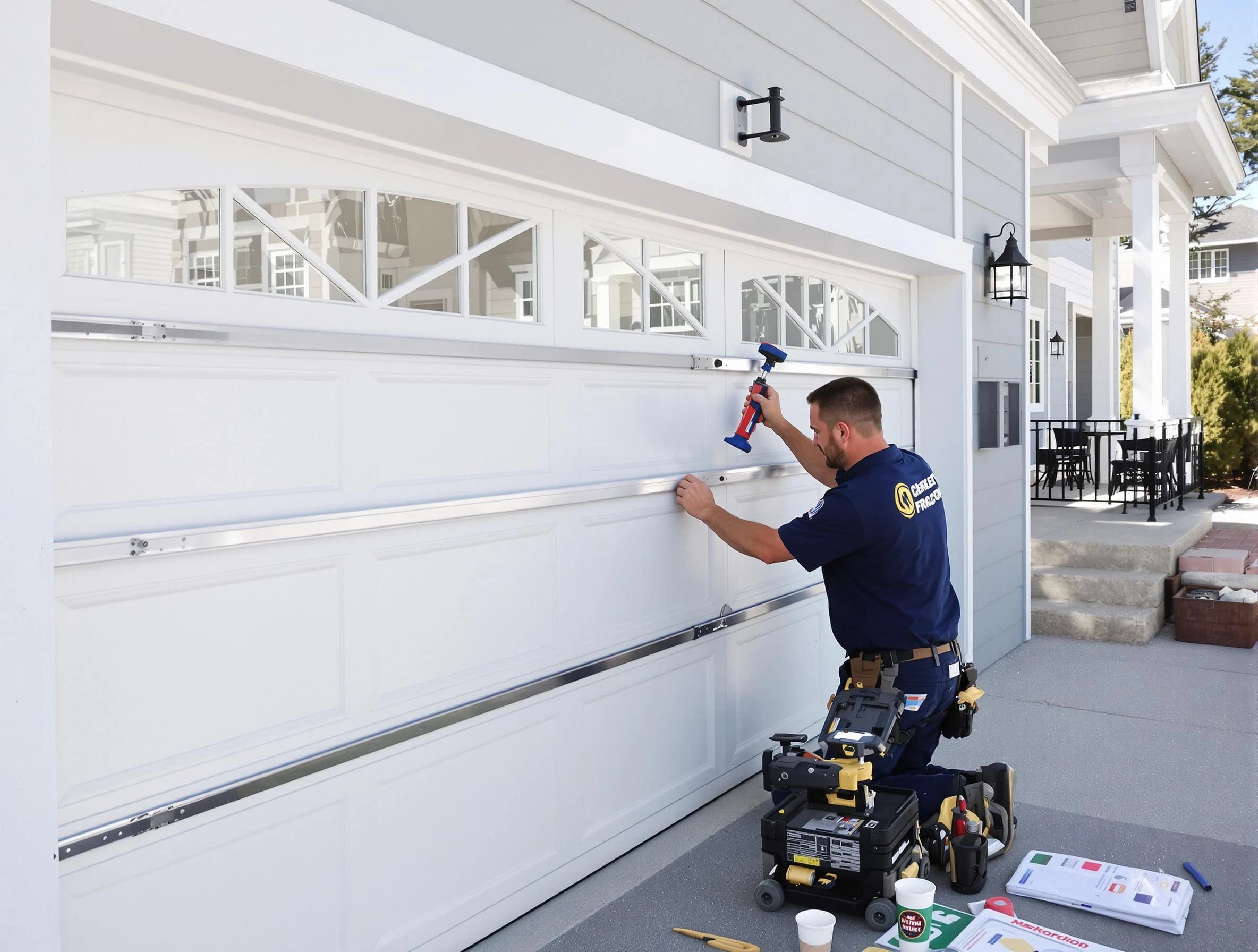 Professional garage door installation by Plain City Garage Door Repair in Plain City