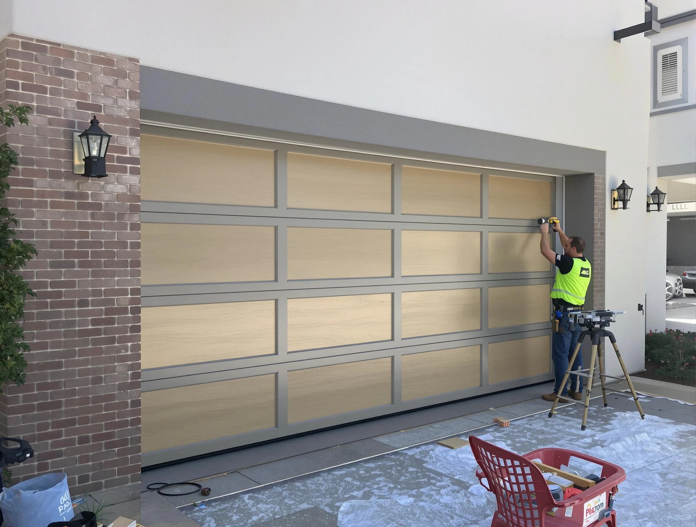 Garage door replacement service by Plain City Garage Door Repair in Plain City