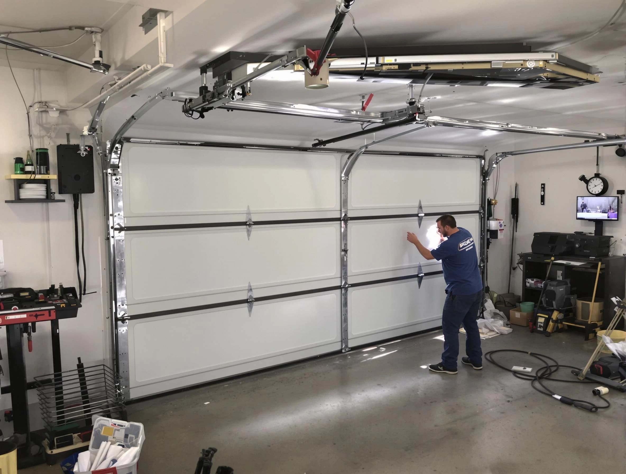 Professional garage door repair service by Plain City Garage Door Repair in Plain City