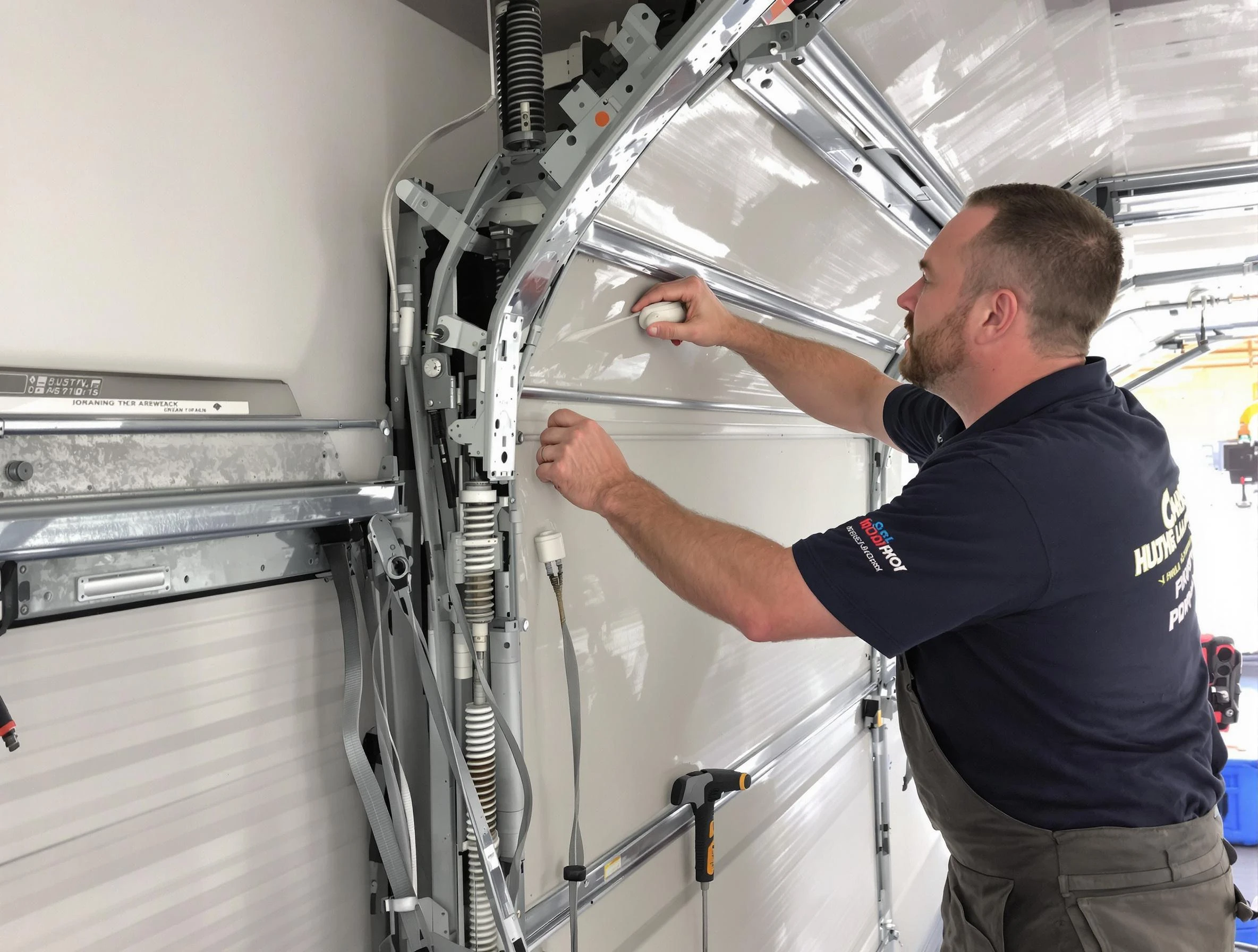 Noisy Garage Door Fix in Pleasant View, UT
