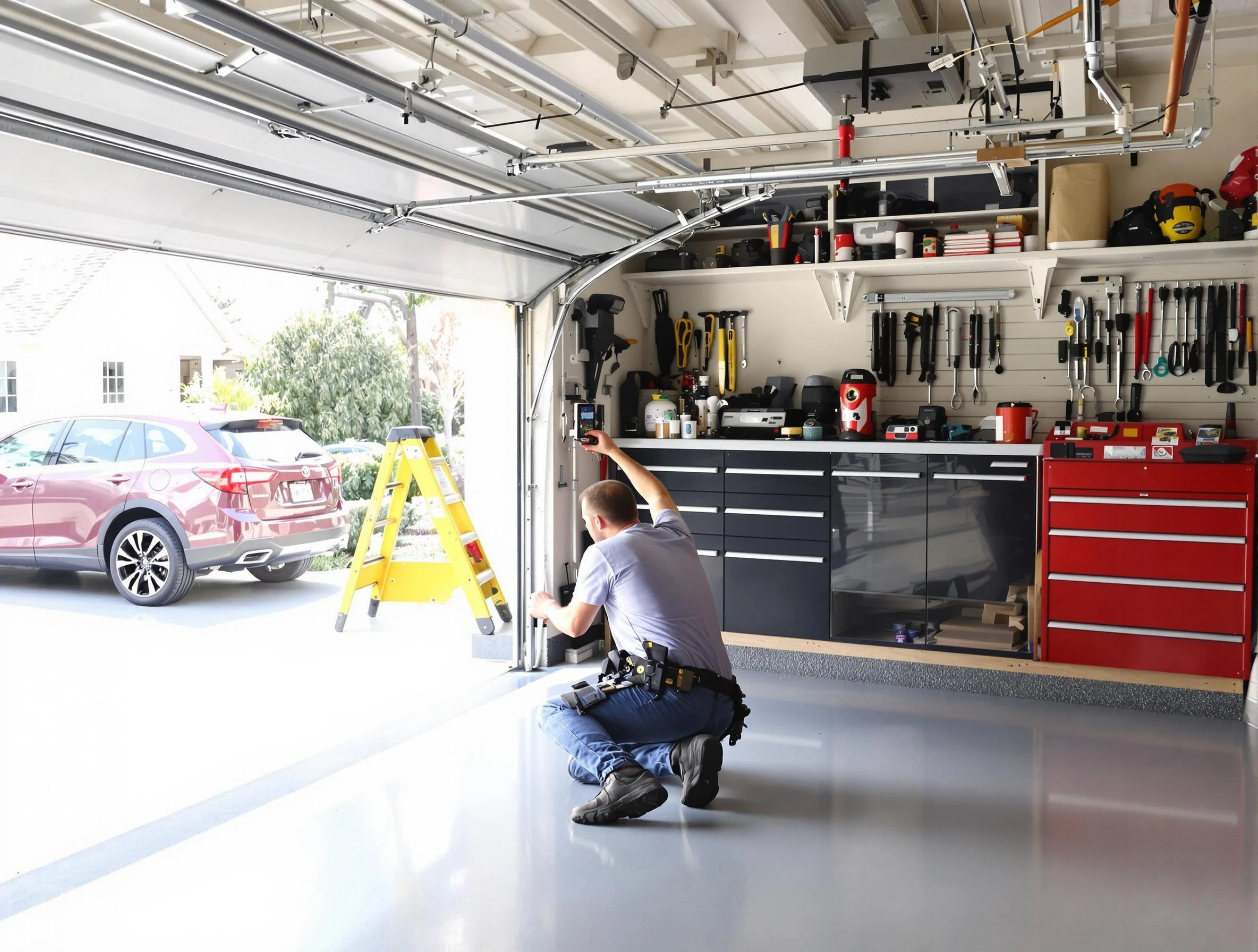 Local garage door repair service by Plain City Garage Door Repair in Plain City